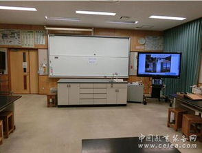 艾博德股份65寸觸摸一體機廣泛應用于日本讀谷中學